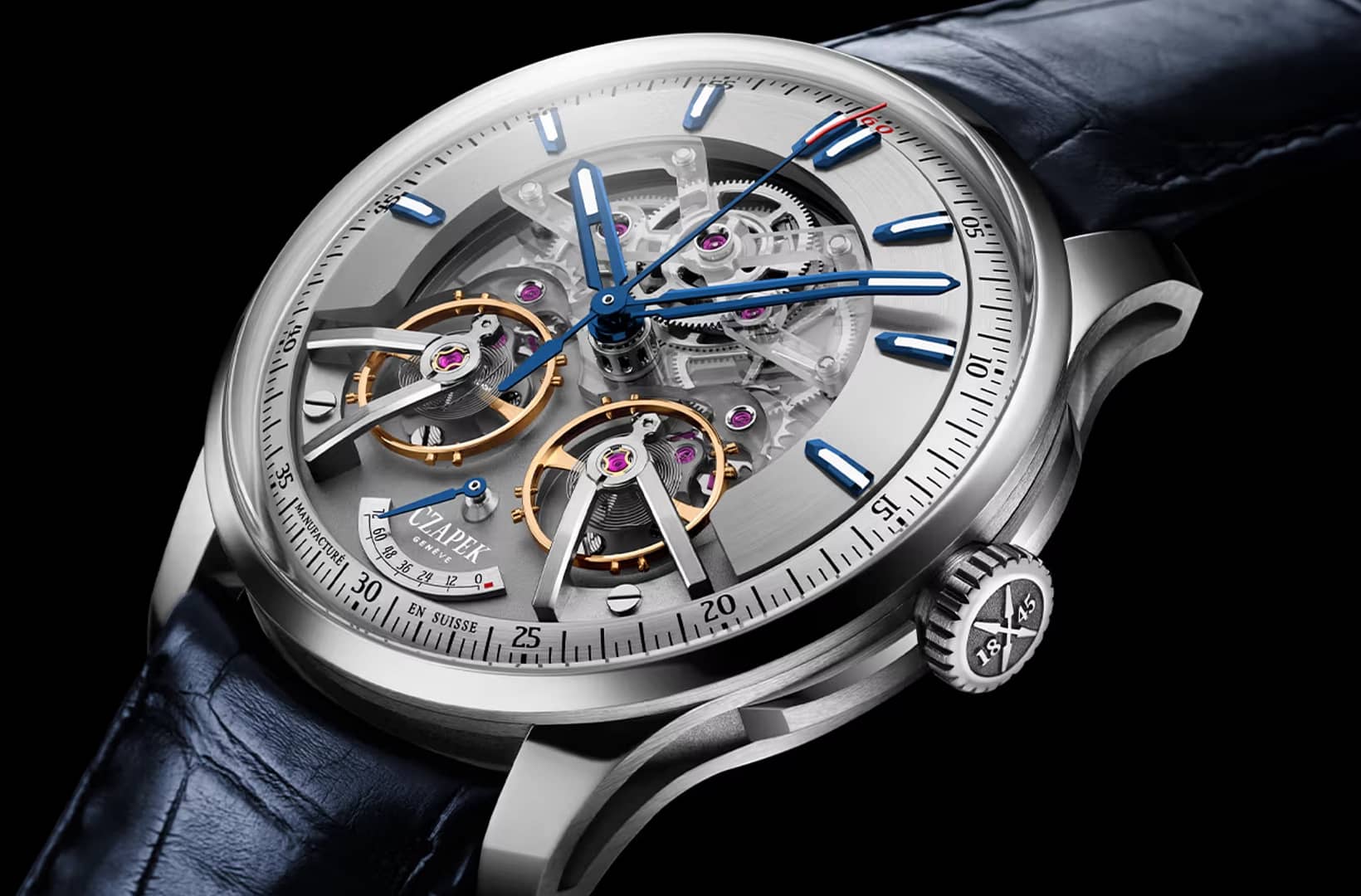 Czapek Introduces the New Place Vendôme Complicité Timepiece in Stardust Cobalt